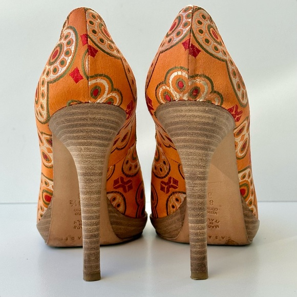 Casadei Floral Stiletto Pumps Size 8.5 👠 - Picture 10 of 10